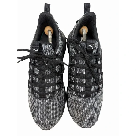 Puma Mens Cell Rapid‎ B/W Black /White Fitness Running Sneakers-Sz: 9.5 - Picture 5 of 8